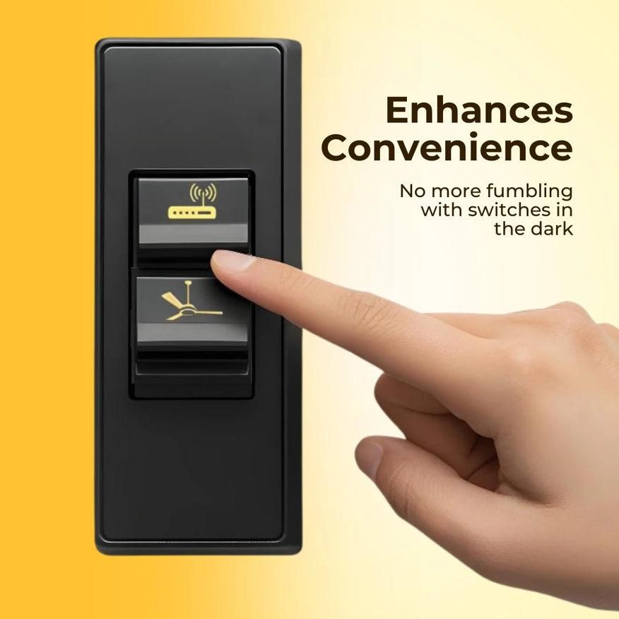 Gold Switch Board Stickers – Label Every Switch Fast