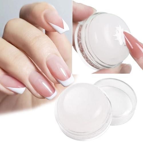 Silicone Nail Stamper - Precision Nail Art Tool for Perfect Designs
