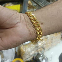BD Gold Cuban Bracelet Men