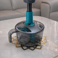 DuraPro 2-in-1 (Fine Chopping & Whisking) Kitchen Hand Chopper Big (1600 ML) - Premium Quality