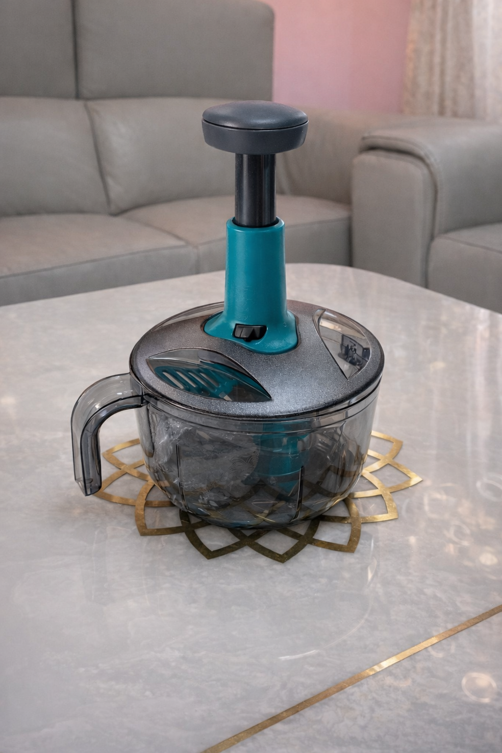 DuraPro 2-in-1 (Fine Chopping & Whisking) Kitchen Hand Chopper Big (1600 ML) - Premium Quality