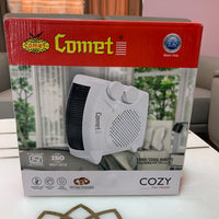 Comet Cozy Portable Fan Room Heater (2000W)– Racer2.0 Top Model