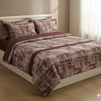 RheySaw Trends Cotton Floral Bedding Set, Super King Size with 2 Pillow Coverst, Luxury Bedroom Collection